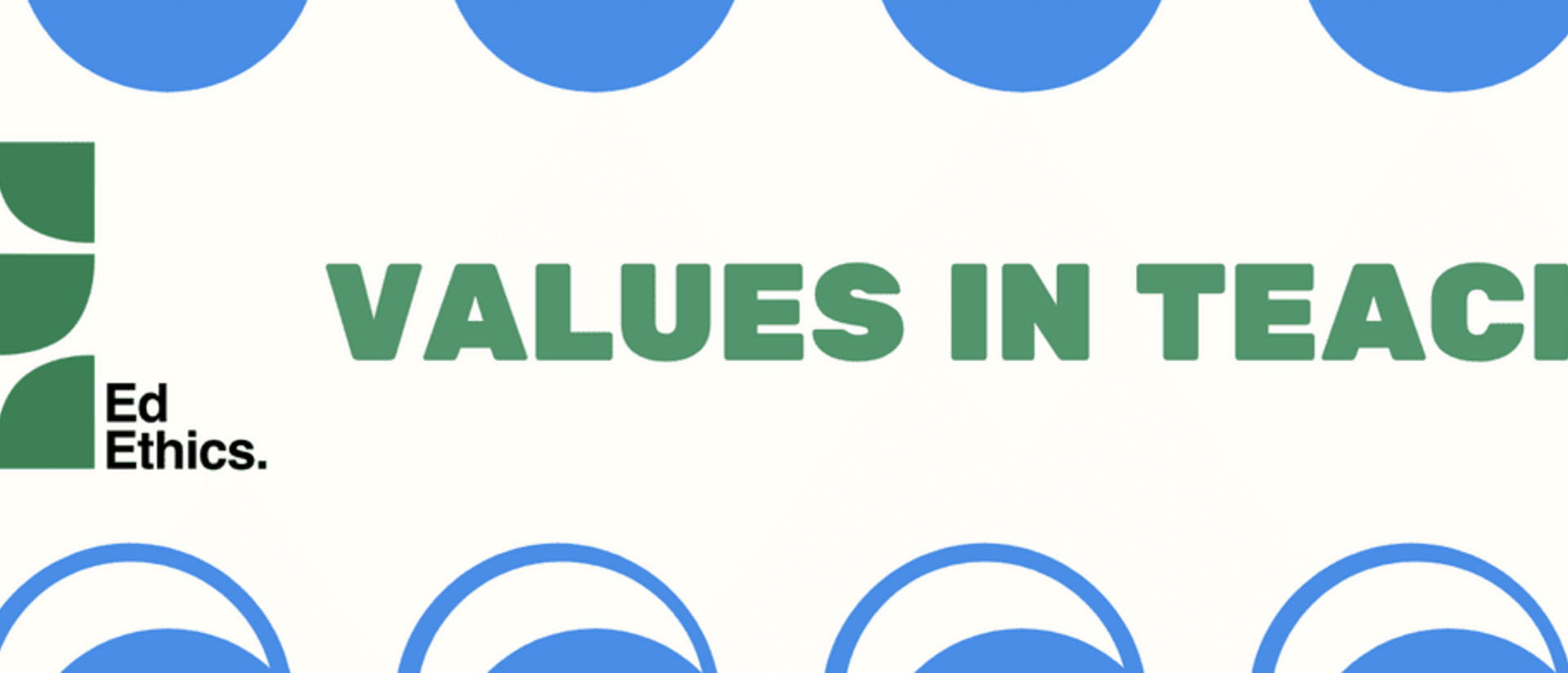 Values in Teaching Banner